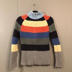 SOLD // 90s Tommy Hilfiger zip-up mock-neck